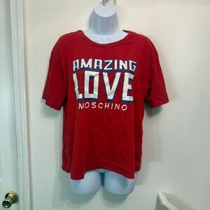Moschino‎ Amazing Love Top size 6